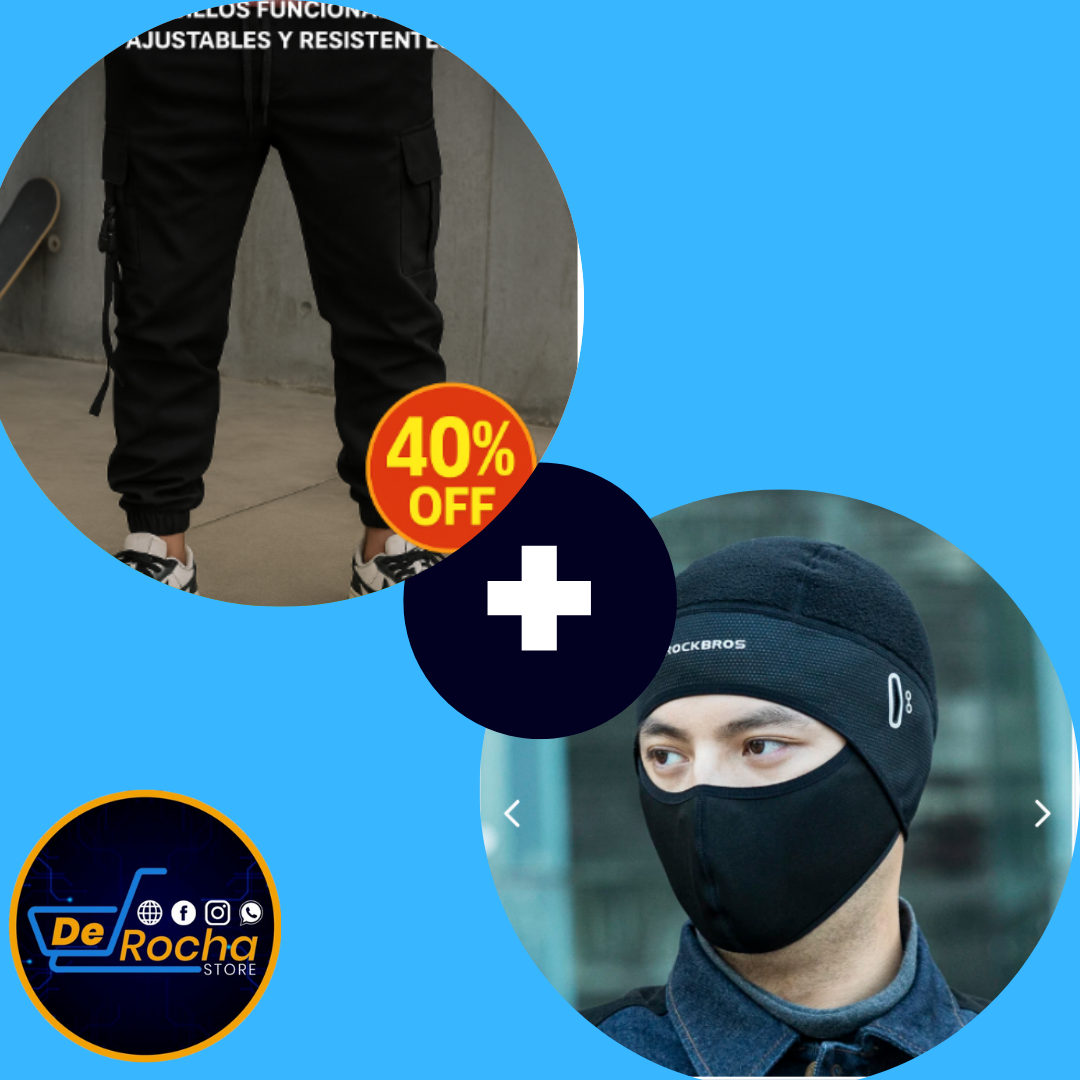 combo pantalon+pasamontañas